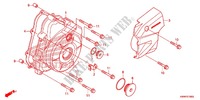 KURBELGEHAEUSEDECKEL, L./ GENERATOR(2) für Honda WAVE 110 disque frein avant 2012