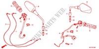 SCHALTER/KABEL/HEBELGRIFF(2) für Honda CROSSRUNNER 800 GREY 2012