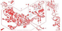 KABELBAUM für Honda CBR 1000 RR ABS RED 2012