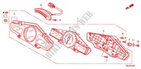 KOMBIINSTRUMENT für Honda CBF 1000 F ABS 2010