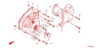 KURBELGEHAEUSEDECKEL, L./ GENERATOR(2) für Honda CBF 125 2012