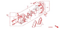 VORDERRAD BREMSSATTEL für Honda SHADOW VT 750 AERO ABS 2009