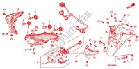HECKLEUCHTE/KOTFLUEGEL, HINTEN (FJS400D9/FJS400A) für Honda SILVER WING 400 ABS 2009