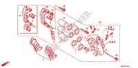 BREMSZANGE VORNE (FJS400D9/FJS400A) für Honda SILVER WING 400 ABS 2010