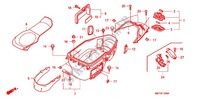 GEHAEUSEABDECKUNG/HANDGEPAECKFACH/ GEPAECKTRAEGER für Honda SILVER WING 400 ABS 2011