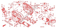 ABDECKUNG, VORNE/LUFTFILTER für Honda CBF 600 FAIRING 34HP 2010