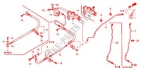 BREMSLEITUNGEN  für Honda VTX 1800 F Specification 3 2006