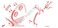 NOCKENWELLENKETTE/SPANNVORRICHTUNG für Honda CBR 600 RR 2007