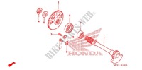 KURBELWELLE/KOLBEN/ AUSGLEICHER(2) für Honda CRF 450 X 2007
