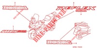 EMBLEM/STREIFEN für Honda REFLEX 250 2003