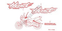 EMBLEM/STREIFEN (CB250FT/V/X/Y/1) für Honda CB 250 HORNET 2000