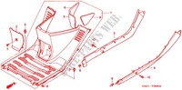 SEITENSCHIENE/BODENBLECH für Honda 50 GYRO CANOPY DECK TYPE 1990