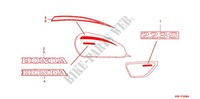 MARKE für Honda CB 223 S 2009