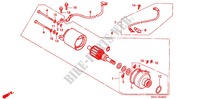 ANLASSER für Honda CB 250 HORNET SPEED WARNING LIGHT 1997