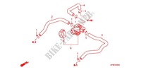 GAS RECYCLING SYSTEM für Honda CB 400 SUPER BOL D\'OR VTEC REVO STANDARD With half cowl 2009