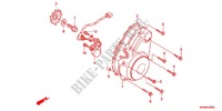 GENERATORABDECKUNG für Honda CB 400 SUPER BOL D\'OR ABS VTEC REVO Half cowl attachment two-tone main color 2011