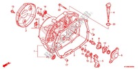 KURBELGEHAEUSEABDECKUNG für Honda FUTURE 125 Casted wheels, Rear brake disk 2013