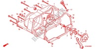 KURBELGEHAEUSEABDECKUNG für Honda LITTLE CUB 50 SPECIAL 2014