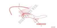 EMBLEM/STREIFEN (CB1100'14/SA'14/A'14) für Honda CB 1100 ABS BLUE 2015