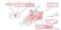 WARNETIKETT(1) für Honda CB 1100 S ABS 2014
