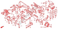 KABELBAUM/ZUENDSPULE (CB1300F/F1) für Honda CB 1300 SUPER FOUR SILVER 2003
