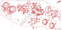 KOMBIINSTRUMENT (CB1300/A/F/F1) für Honda CB 1300 SUPER FOUR TYPE 2 2003