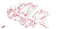 LUFTFILTER/SEITENABDECKUNG für Honda CB 1300 SUPER FOUR ABS 2007