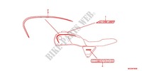 EMBLEM/STREIFEN für Honda CB 1100 EX ABS, E Package 2015
