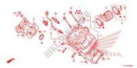 ZYLINDERKOPFDECKEL für Honda CBR 125 REPSOL 2012