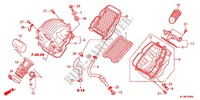 ABDECKUNG, VORNE/LUFTFILTER für Honda CBR 250 R ABS RED 2012