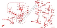 BREMSPUMPE VORNE für Honda CBR 250 R ABS RED 2012