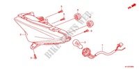 HECKLEUCHTE(2) für Honda CBR 250 R ABS AZUL 2012