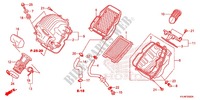 ABDECKUNG, VORNE/LUFTFILTER für Honda CBR 250 R ABS TRICOLOR 2012
