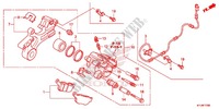 HINTERRAD BREMSSATTEL für Honda CBR 250 R ABS RED 2012