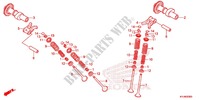 NOCKENWELLE/VENTIL für Honda CBR 250 R ABS RED 2012