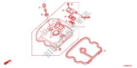 ZYLINDERKOPFDECKEL für Honda CBR 250 R RED 2012