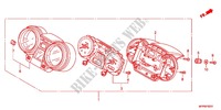 KOMBIINSTRUMENT (CB1300S/SA/TA) für Honda CB 1300 SUPER FOUR TOURING 2012