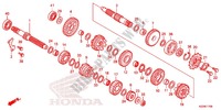 GETRIEBE für Honda CRF 250 L RED 2013