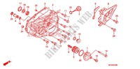 LINKER KURBELGEHAEUSEDECKEL für Honda CRF 450 R 2012