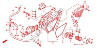 ABDECKUNG, VORNE/LUFTFILTER für Honda CTX 200 BUSHLANDER 2012