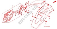 HECKLEUCHTE(2) für Honda CTX 200 BUSHLANDER 2010
