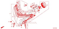 SCHEINWERFER für Honda CTX 700 DCT ABS 2014