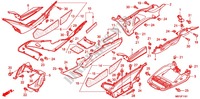 VERKLEIDUNG, SEITE/MITTELABDECKUNG (FJS400L9) für Honda SILVER WING 400 GT 2009