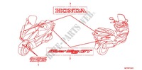 EMBLEM/STREIFEN (FJS600A/D9) für Honda SILVER WING 600 GT ABS 2011