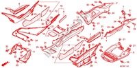 VERKLEIDUNG, SEITE/MITTELABDECKUNG (FJS600A/D9) für Honda SILVER WING 600 GT ABS 2009