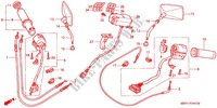 SCHALTER/KABEL/HEBELGRIFF(2) für Honda VALKYRIE 1500 F6C INTERSTATE 2001