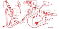 SCHALTER/KABEL/HEBELGRIFF(2) für Honda VALKYRIE 1500 F6C INTERSTATE 1999