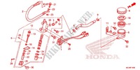 HAUPTBREMSE, HINTEN ZYLINDER für Honda GL 1800 GOLD WING ABS NAVI 2012