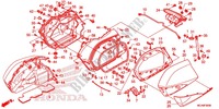 SATTELTASCHEN für Honda GL 1800 GOLD WING ABS NAVI 2012
