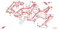 LUFTFILTER/SEITENABDECKUNG für Honda NC 750 X ABS DCT LOWER, E Package 2014